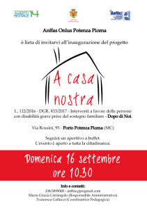 PROGETTO A CASA NOSTRA